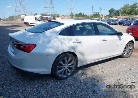 2016 Chevrolet Malibu Premier z USA, uszkodzony, nr VIN 1G1ZH5SX1GF351278